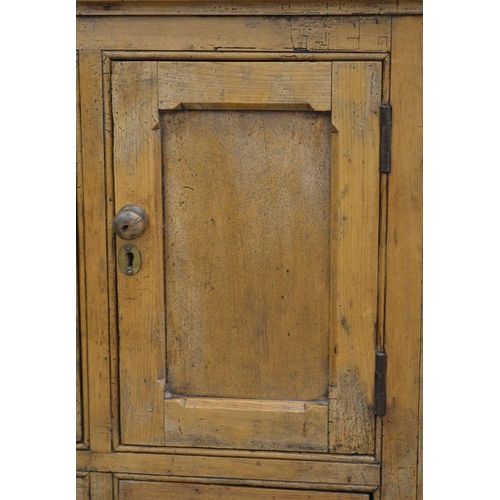 230 - 19TH-CENTURY IRISH PINE CUPBOARD