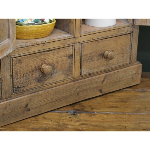 230 - 19TH-CENTURY IRISH PINE CUPBOARD