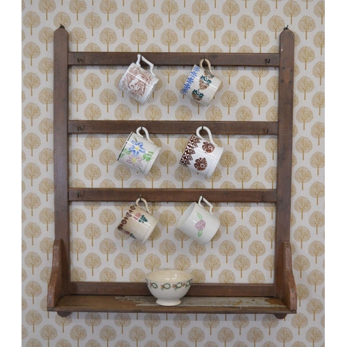 231 - 19TH-CENTURY IRISH VERNACULAR MUG RACK