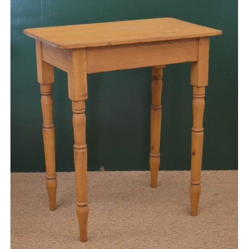 234 - 19TH-CENTURY PINE WRITING TABLE