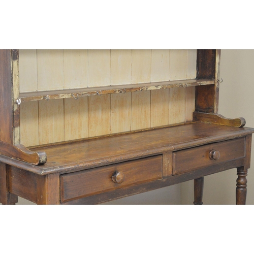 236 - 18TH-CENTURY IRISH VERNACULAR PINE DRESSER