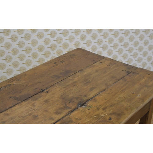 248 - 18TH-CENTURY IRISH PINE FARMHOUSE TABLE