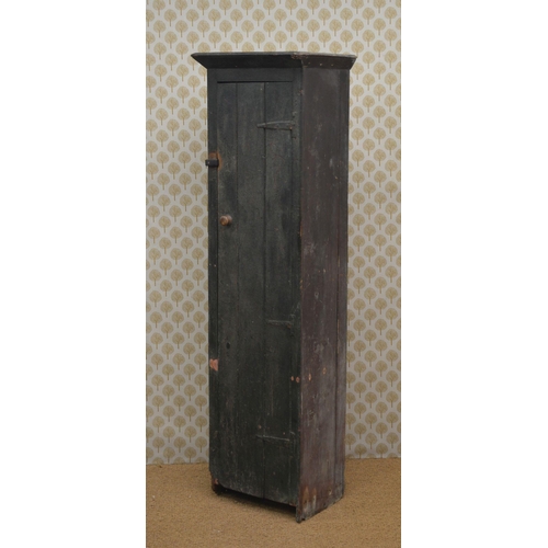 260 - 19TH-CENTURY IRISH PINE BATCHELOR'S FOOD CUPBOARD