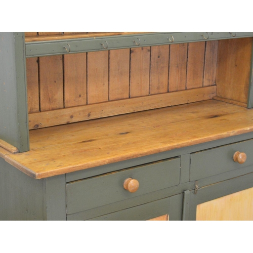 261 - 19TH-CENTURY IRISH VERNACULAR KITCHEN DRESSER