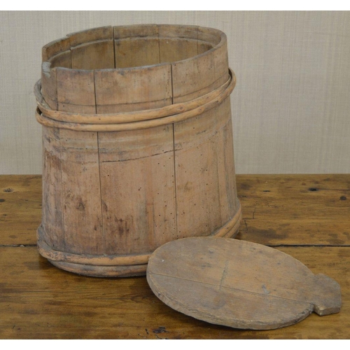 29 - 19TH-CENTURY IRISH VERNACULAR FLOUR BIN