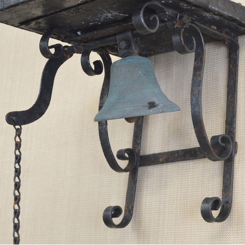 299 - 19TH-CENTURY IRISH SCHOOL BRONZE BELL