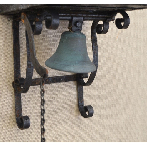 299 - 19TH-CENTURY IRISH SCHOOL BRONZE BELL