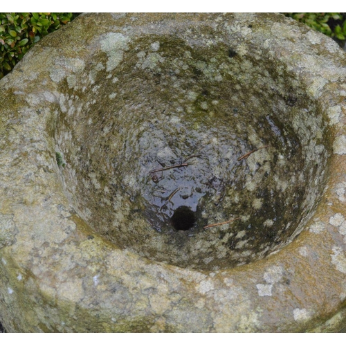 300 - 19TH-CENTURY HAND-CARVED STONE HORSE FEEDER