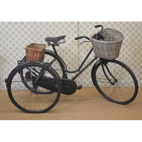 309 - THREE-WHEEL VINTAGE BICYCLE