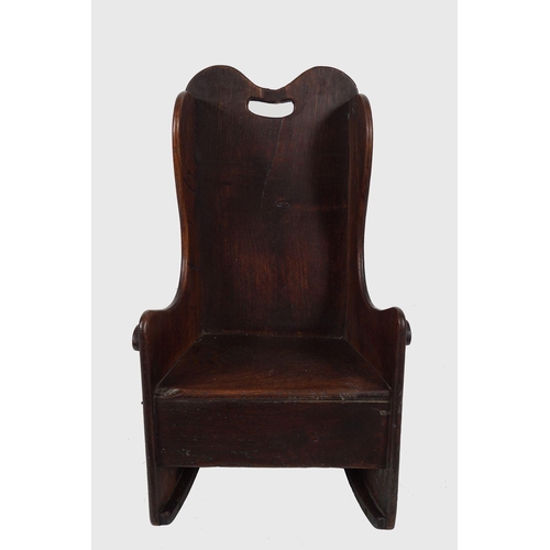 371 - 18TH-CENTURY VERNACULAR LAMBING CHAIR