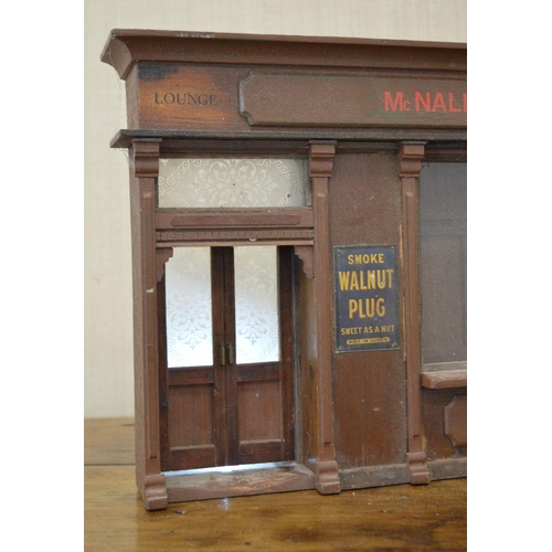 55 - MINIATURE MODEL OF AN OLD SHOP FRONT