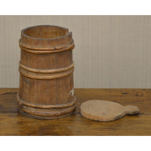 68 - IRISH VERNACULAR PINE FLOUR BIN