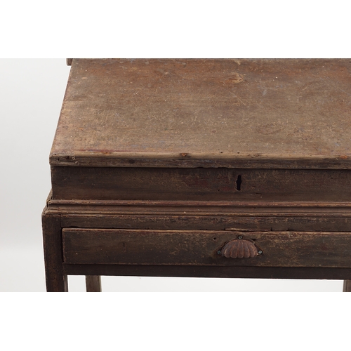 376 - 19TH-CENTURY PINE SLOPE TOP DESK