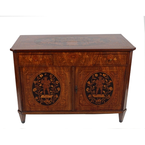 244 - 18TH-CENTURY DUTCH MARQUETRY COMMODE