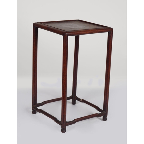 274 - CHINESE QING HARDWOOD SHRINE TABLE