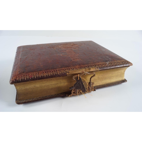 317 - 19TH-CENTURY MUSICAL PHOTO ALBUM