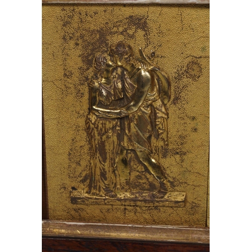 515 - 19TH-CENTURY GILT BRONZE PLAQUE