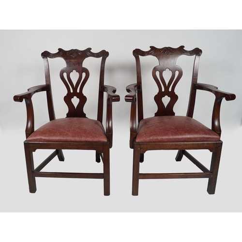 38 - PAIR OF IRISH 18TH-CENTURY SIDE CHAIRS