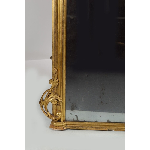 109 - LARGE 19TH-CENTURY FRENCH GILTWOOD PIER MIRROR