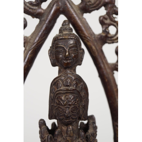 370 - TIBETO-CHINESE BRONZE BODHISATTVA