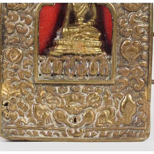 568 - TIBETAN MIXED METAL GAU BOX