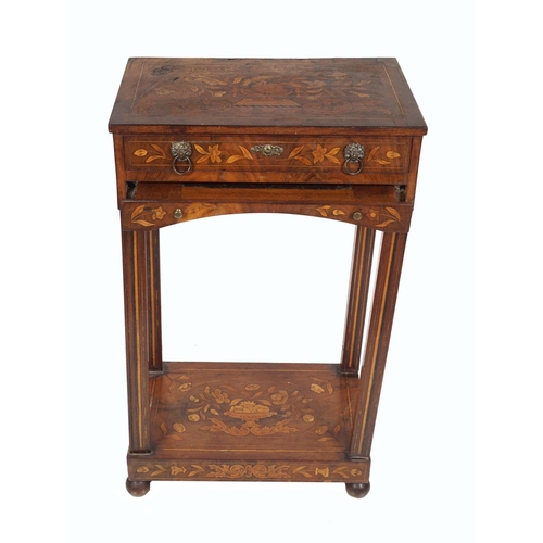 131 - 18TH-CENTURY DUTCH MARQUETRY CONSOLE TABLE