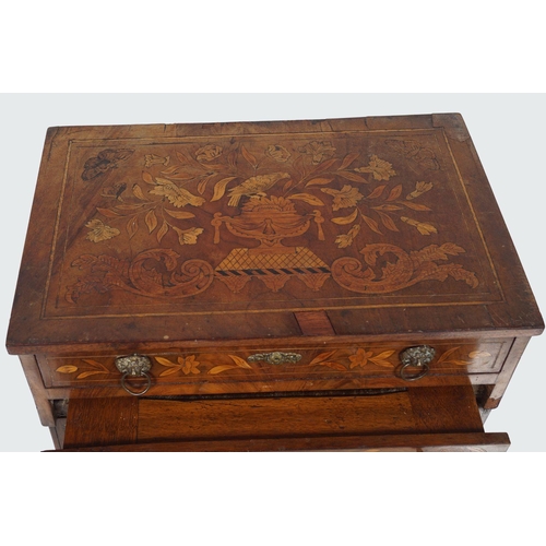 131 - 18TH-CENTURY DUTCH MARQUETRY CONSOLE TABLE