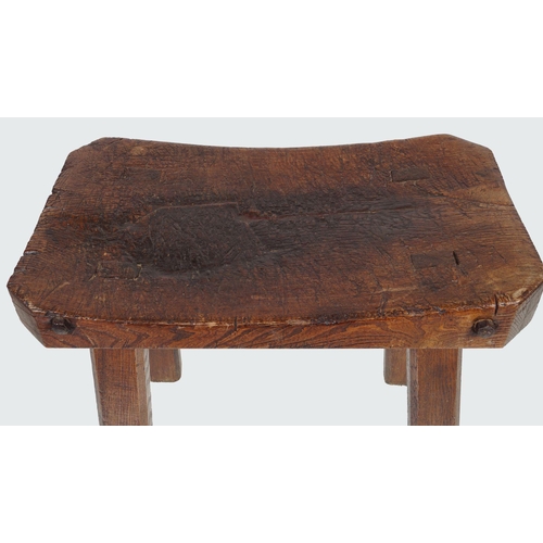 179 - 19TH-CENTURY OAK BUTCHER'S BLOCK