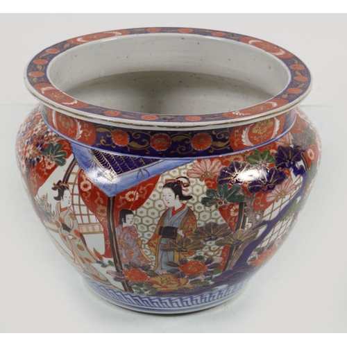 157 - LARGE 19TH-CENTURY IMARI JARDINIERE