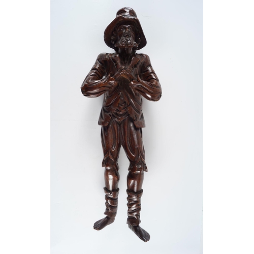 200 - 17/18TH-CENTURY CARVED WOOD SCULPTURE