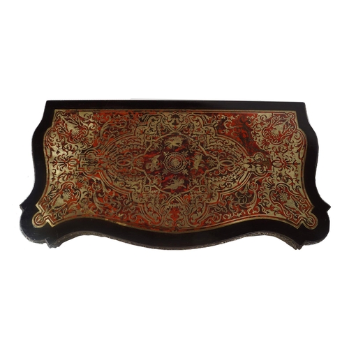 205 - 19TH-CENTURY ORMOLU MOUNTED BUHL GAMES TABLE