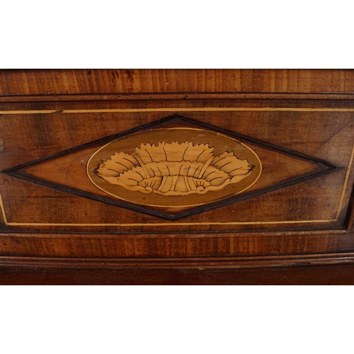 223 - GEORGE III MAHOGANY & INLAID SIDEBOARD