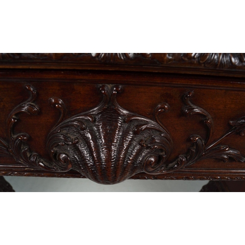 419 - LATE 19TH-CENTURY DUBLIN BREAKFRONT SIDEBOARD