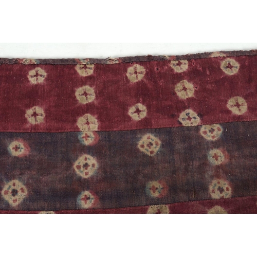 183 - 19TH-CENTURY TIBETAN BLANKET SADDLE