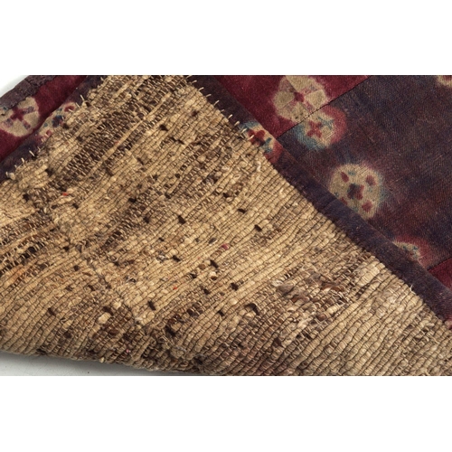 183 - 19TH-CENTURY TIBETAN BLANKET SADDLE