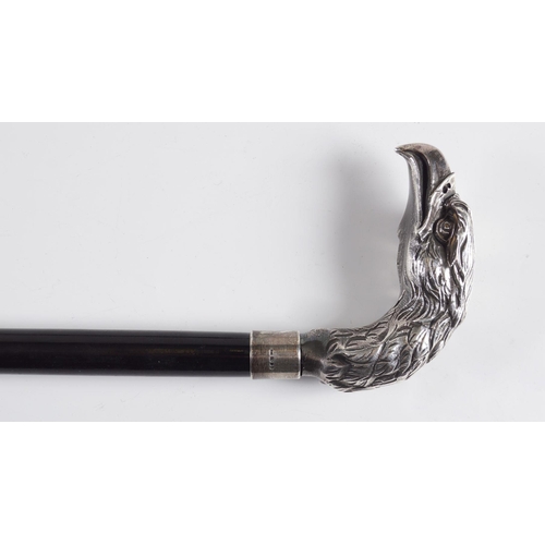 70 - EBONY WALKING STICK