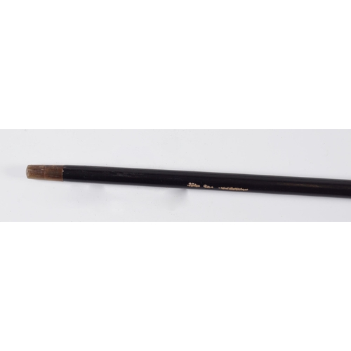 70 - EBONY WALKING STICK