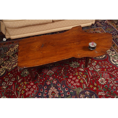 209 - LARGE FOLK ART COFFEE TABLE