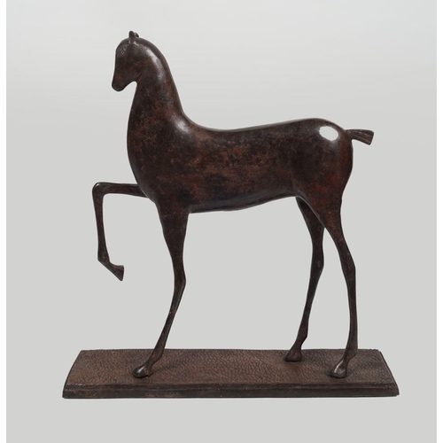 218 - 20TH-CENTURY BRONZE SCULPTURE