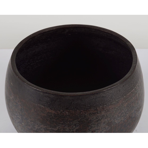 306 - 19TH-CENTURY TIBETAN BRONZE SINGING BOWL