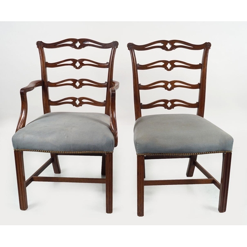 315 - SET OF 8 LATE 19TH-CENTURY DINING CHAIRS