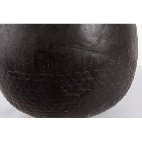 378 - LARGE 19TH-CENTURY TIBETAN BRONZE SINGING BOWL