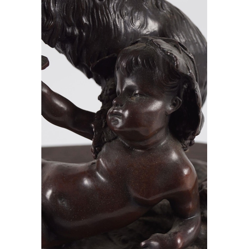 393 - 19TH-CENTURY FRENCH BRONZE SCULPTURE