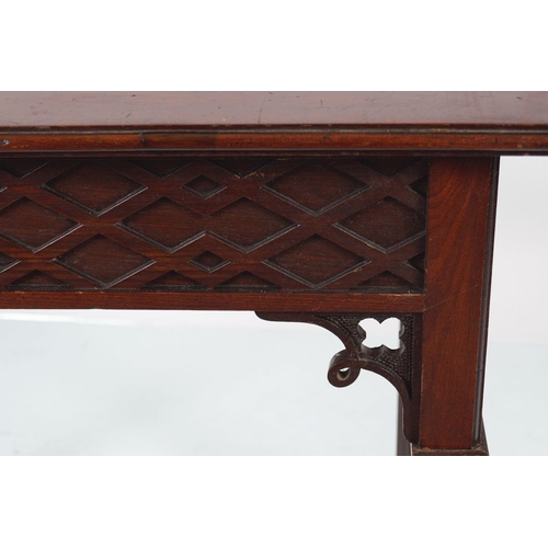 395 - 18TH-CENTURY MAHOGANY SIDE TABLE