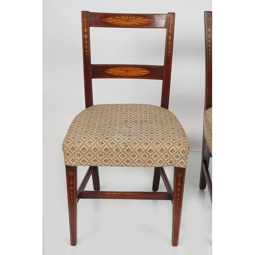 471 - SIX 18TH-CENTURY WILLIAM MOORE DINING CHAIRS