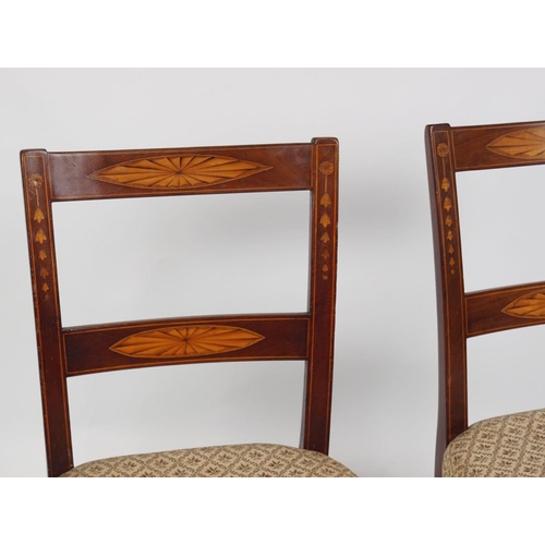 471 - SIX 18TH-CENTURY WILLIAM MOORE DINING CHAIRS