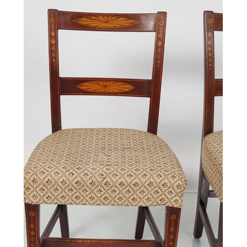 471 - SIX 18TH-CENTURY WILLIAM MOORE DINING CHAIRS