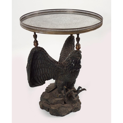 533 - EMPIRE STYLE EAGLE CENTRE TABLE