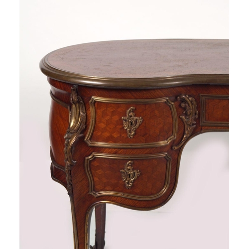 79 - 19TH-CENTURY LOUIS XV KINGWOOD DESK