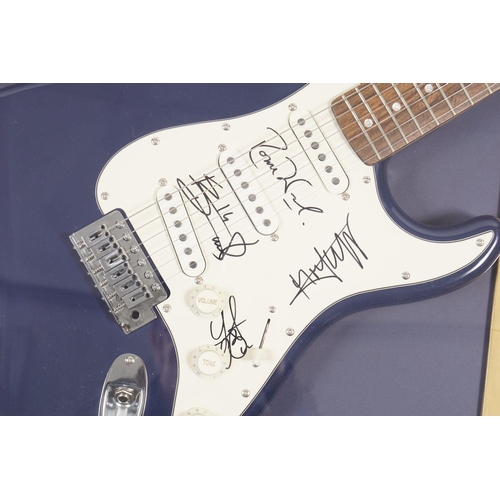 14 - GUITAR SIGNED BY THE ROLLING STONES